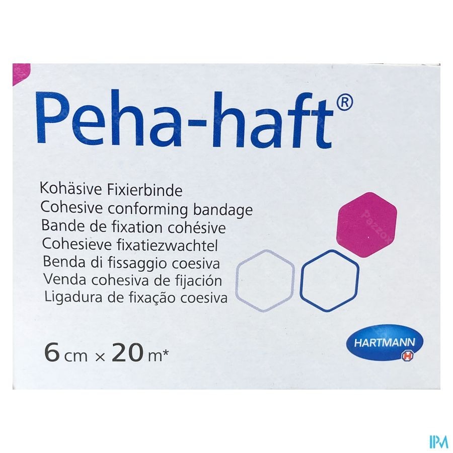 Peha-haft Latexfree 6cmx20m 1 P/s