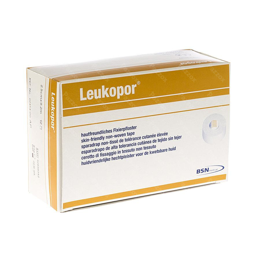 eetpatroon Beroemdheid vreemd Leukopor A/allergie Rol 2,50cmx9,2m 12 245400 kopen - Pazzox