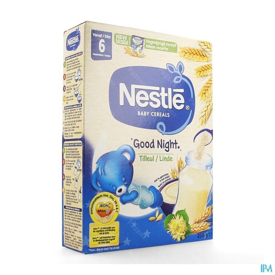 Nestle Baby Cereals Good Night 250g Pazzox Pharmacie En Ligne