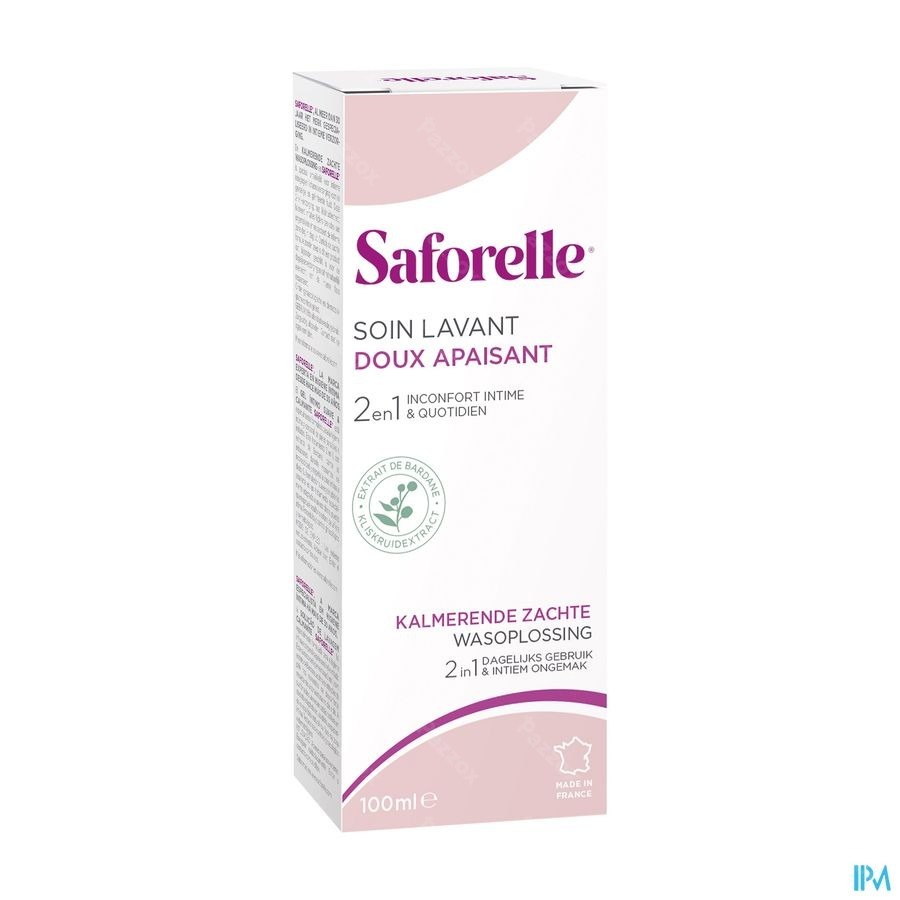 Saforelle soin lavant doux 100ml