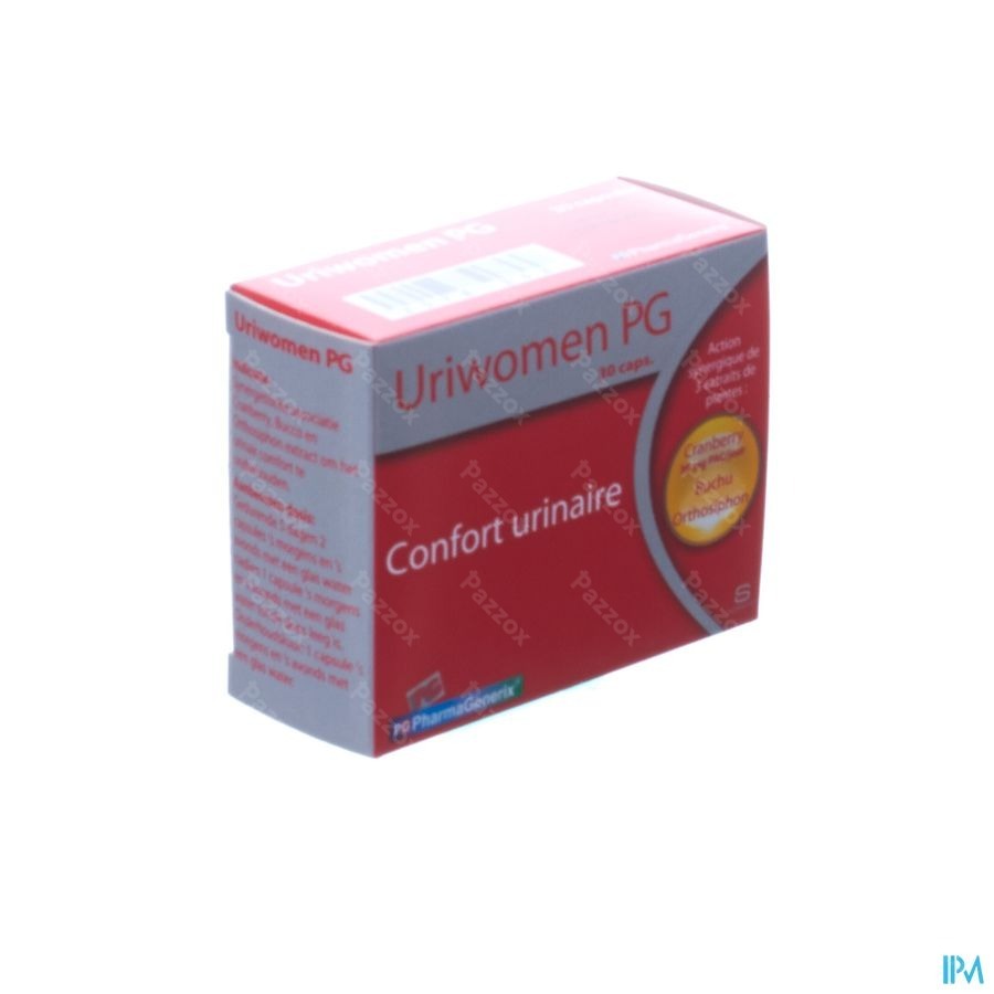 Uriwomen Pg Pharmagenerix Caps 30