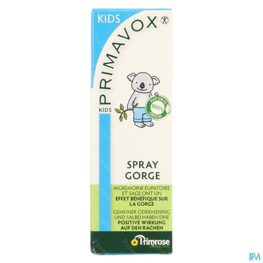 Primavox Kids Spray Gorge 10ml