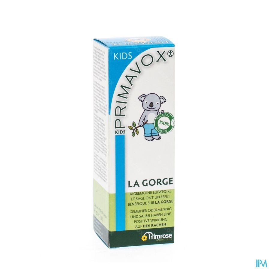 Primavox Kids Spray Gorge 10ml