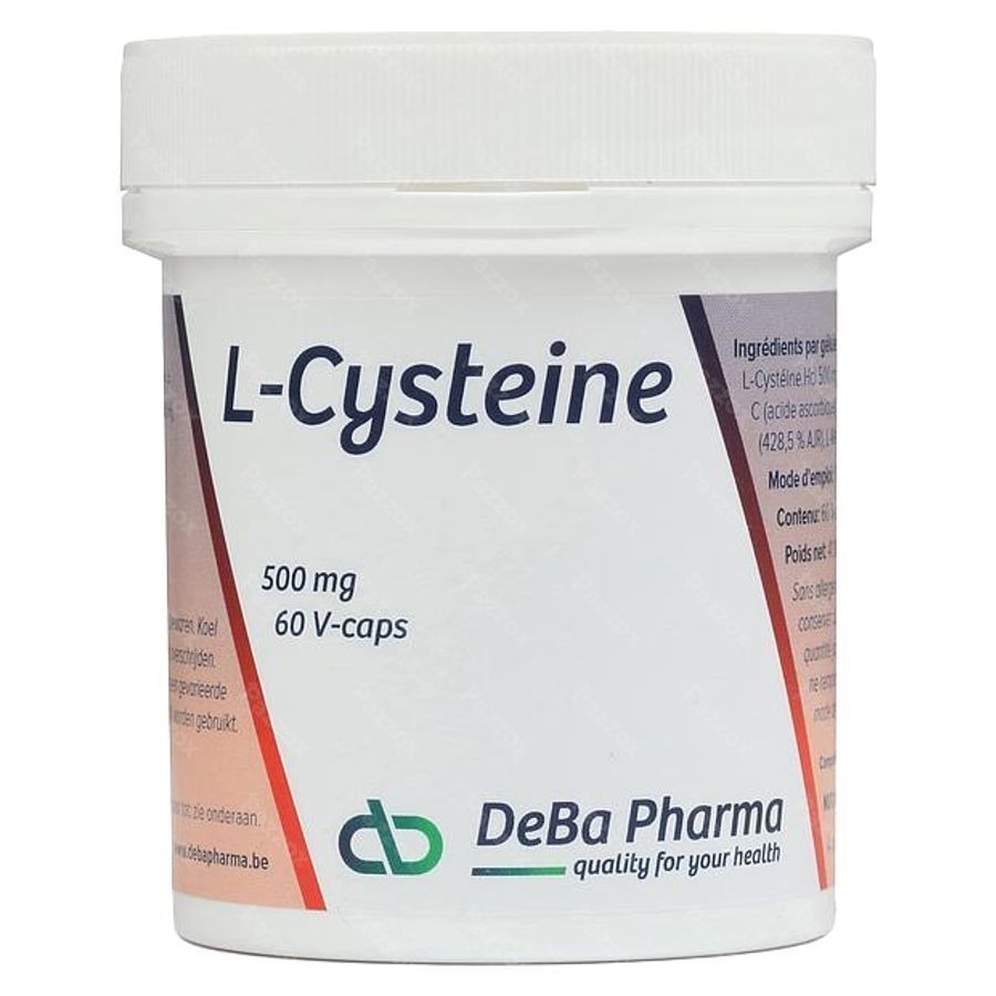 l-cysteine 500mg + Vit C-b6 V-caps 60 Deba