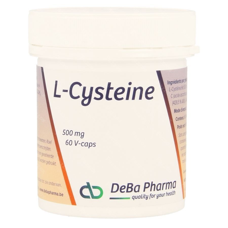l-cysteine 500mg + Vit C-b6 V-caps 60 Deba