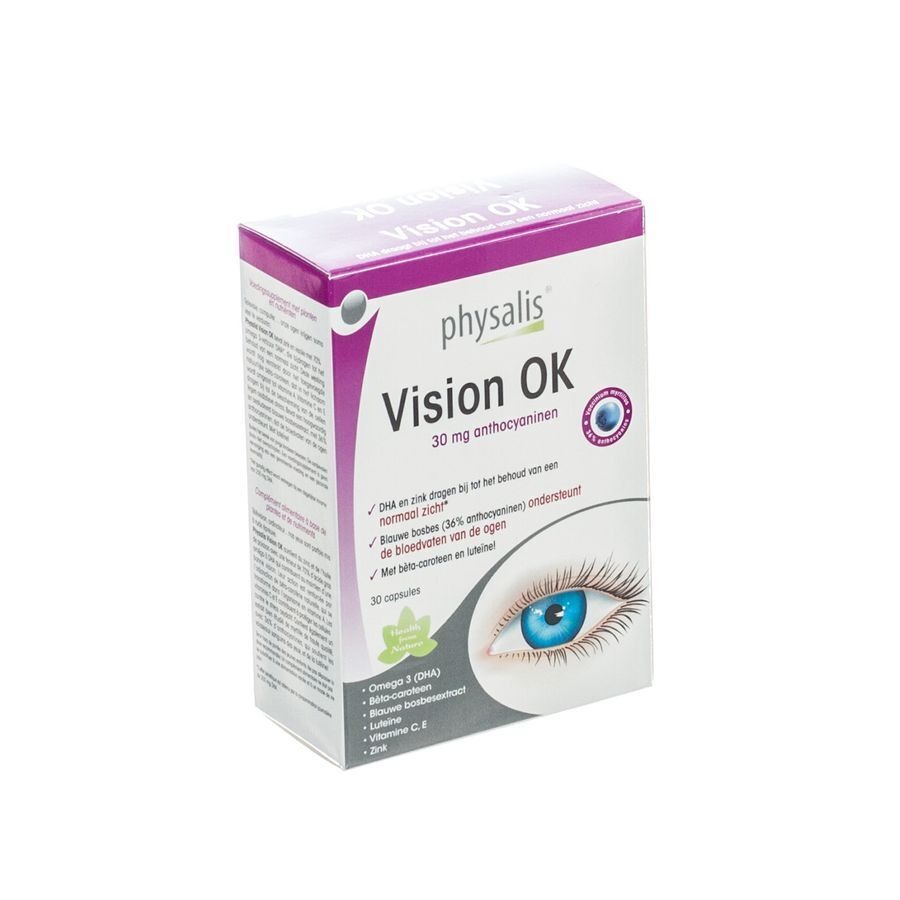 Physalis Vision Ok Softcaps 30