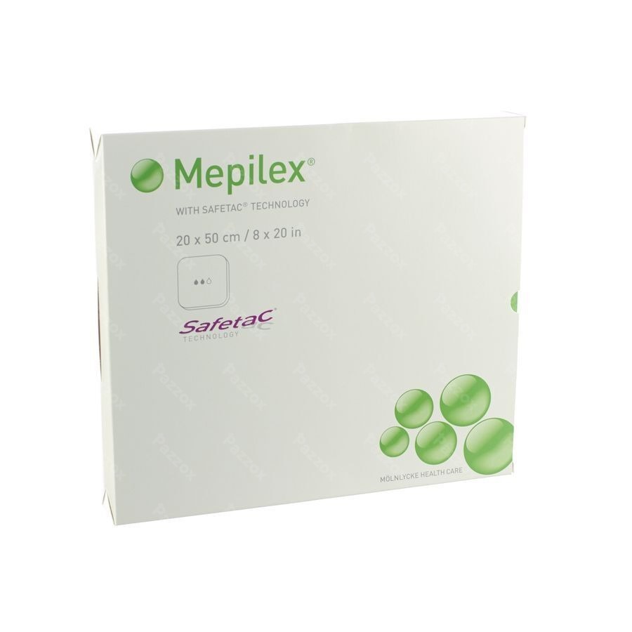 Mepilex Ag Pansement Steril 20,0x50,0cm 2 287510