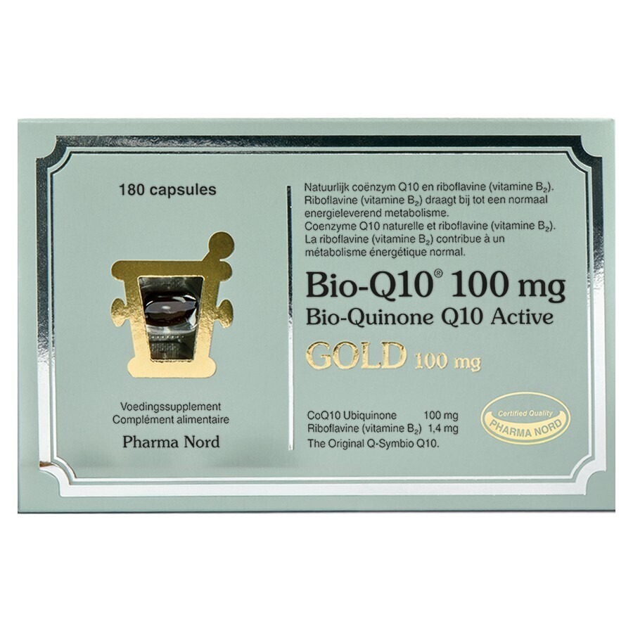 Pharma Nord Bio-Q10 100mg Gold 180 Capsules