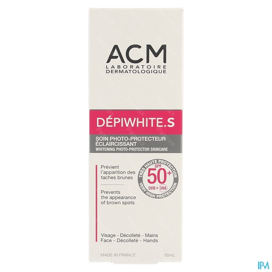 Depiwhite S Soin A/tache Ip50+ Tube 50ml