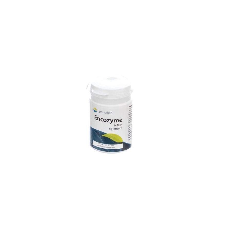 Encozyme Nadh 10mg Springfield Pot V-caps 30