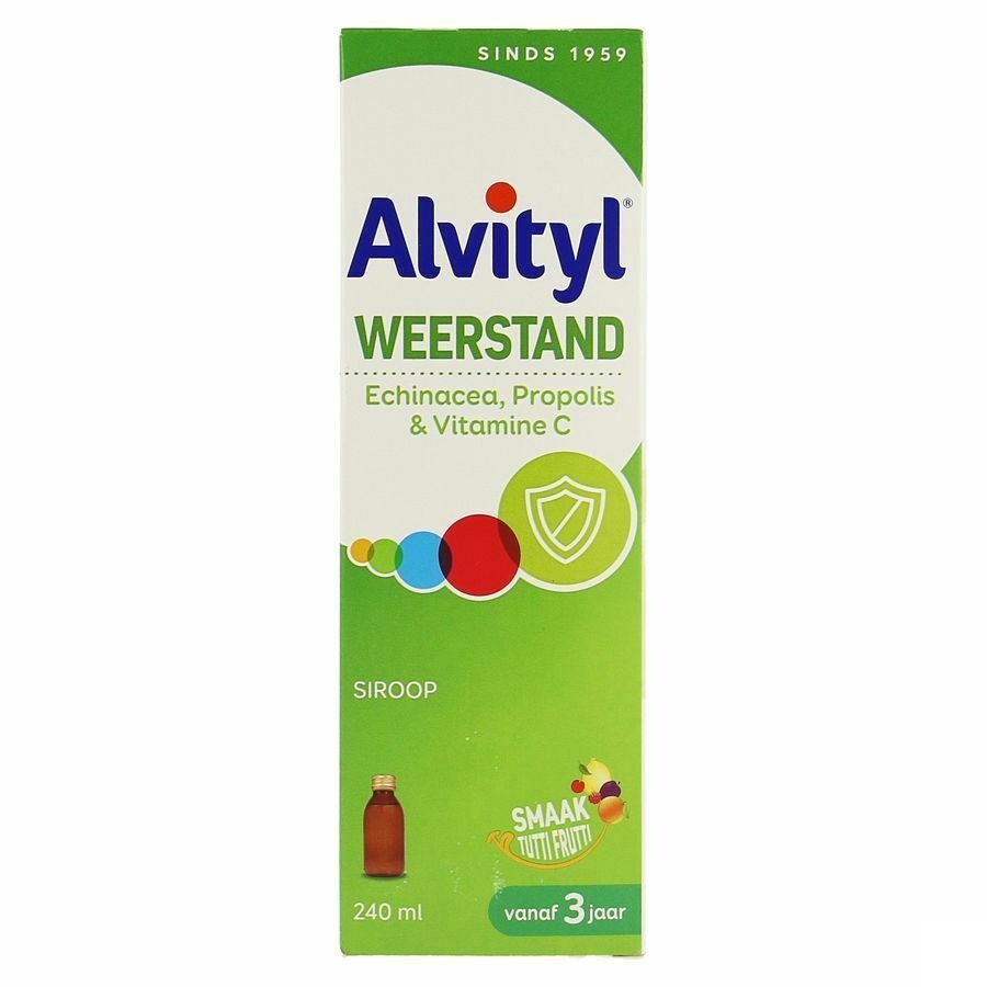 Alvityl Weerstand Siroop Fl 240ml