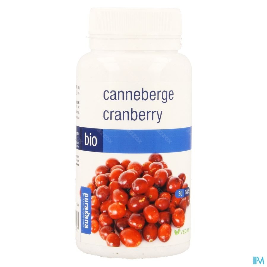Purasana Vegan Cranberry Bio Caps 30