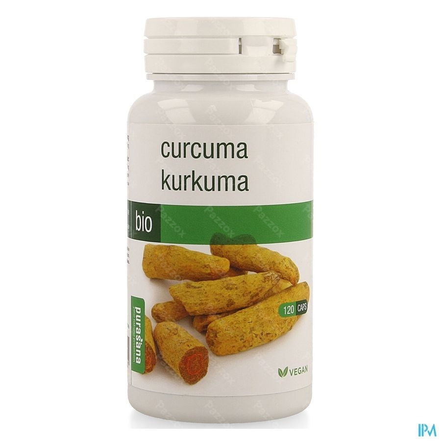 Purasana Vegan Curcuma Bio Caps 120