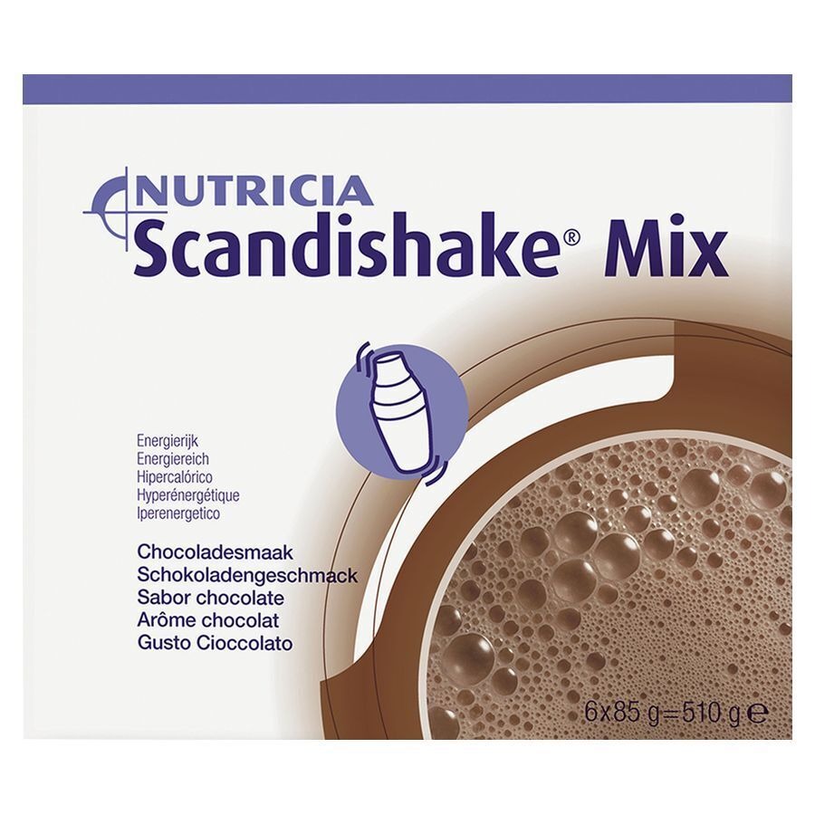 Scandishake Mix Chocolat Nf Sach 6x85g