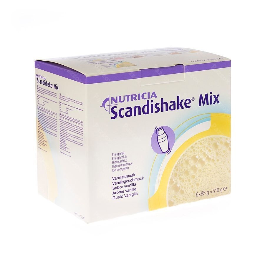 Scandishake Mix Vanille Sach 6x85g