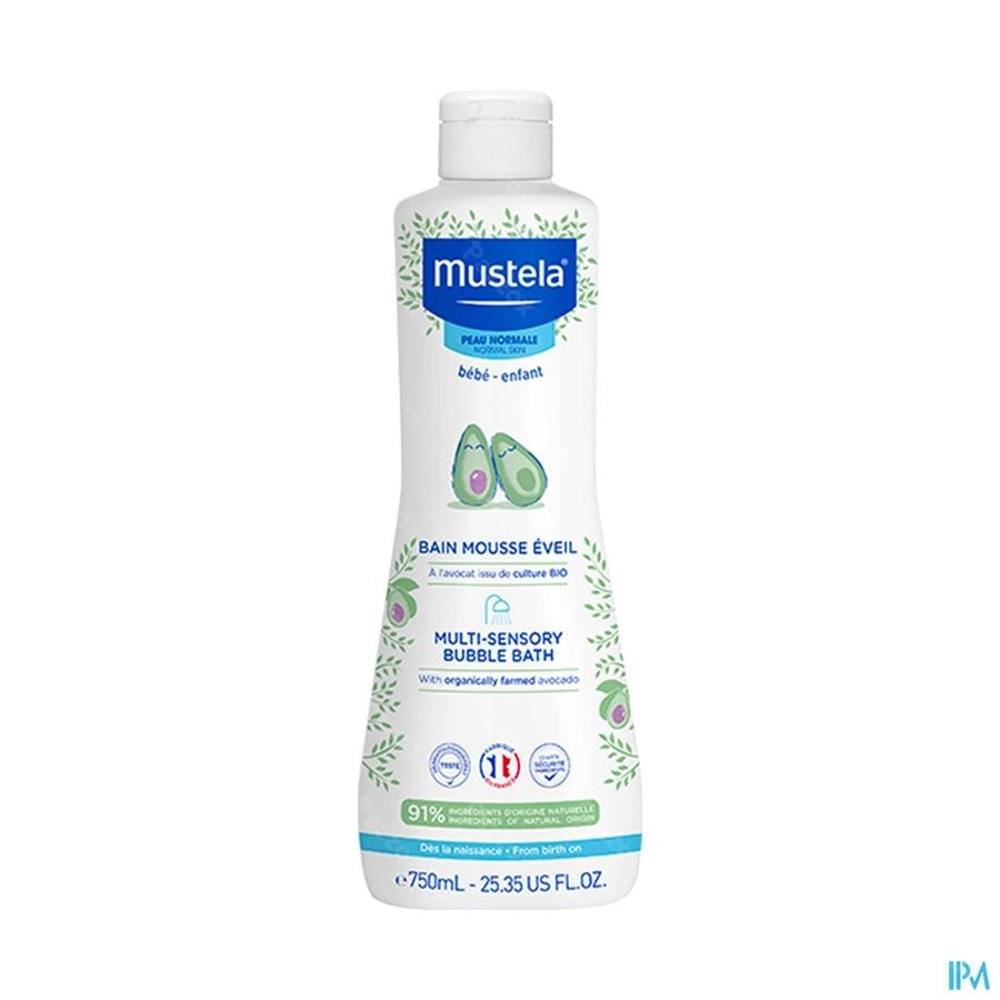 Mustela Baby Badschuim 750ml