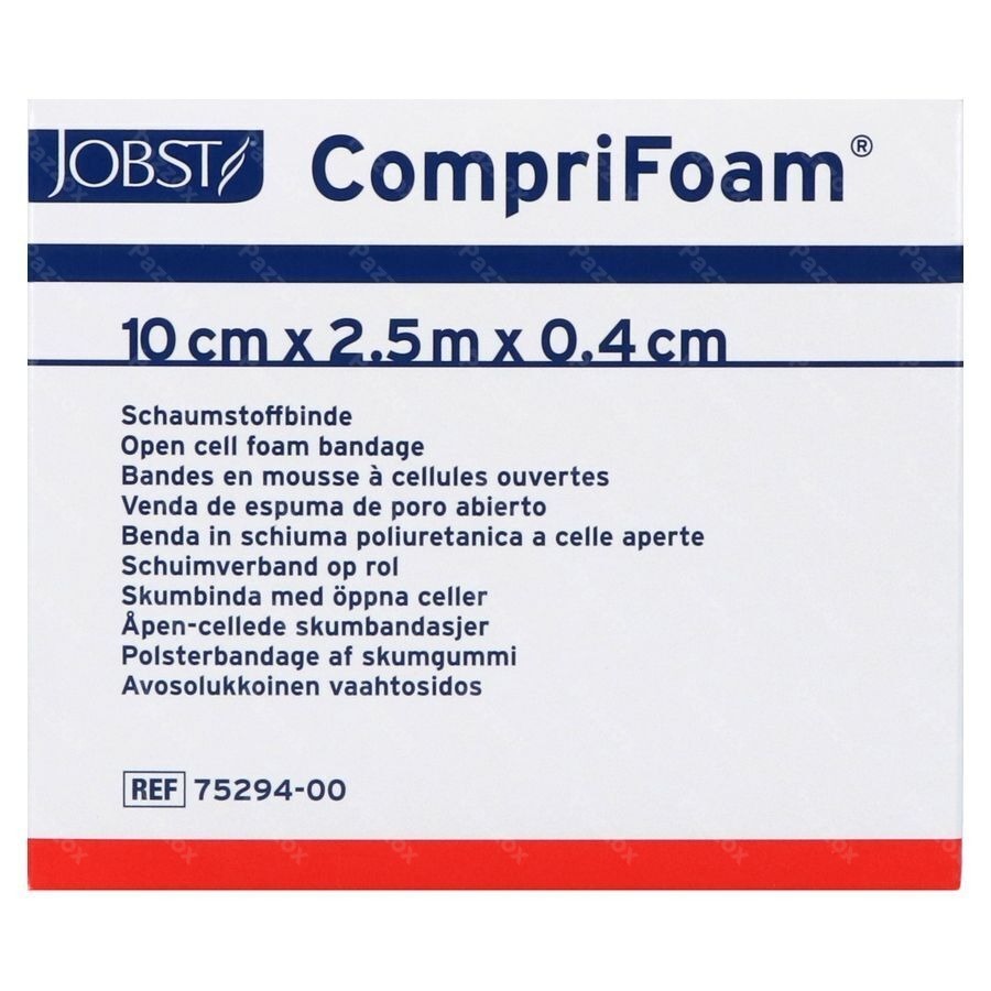 Comprifoam 10cm X 2,5m X 0,4cm 1 7529400