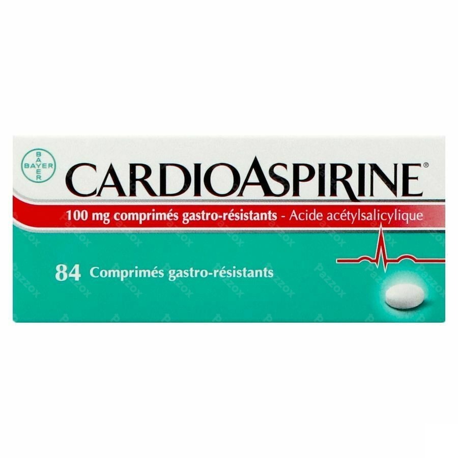 CardioAspirine 100 84 Comprimés
