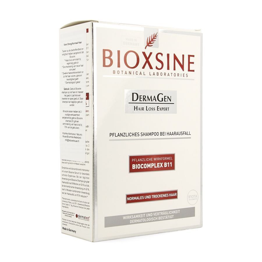 Bioxsine DermaGen Herbal Shampoo Anti Haaruitval Normaal Tot Droog Haar 300ml