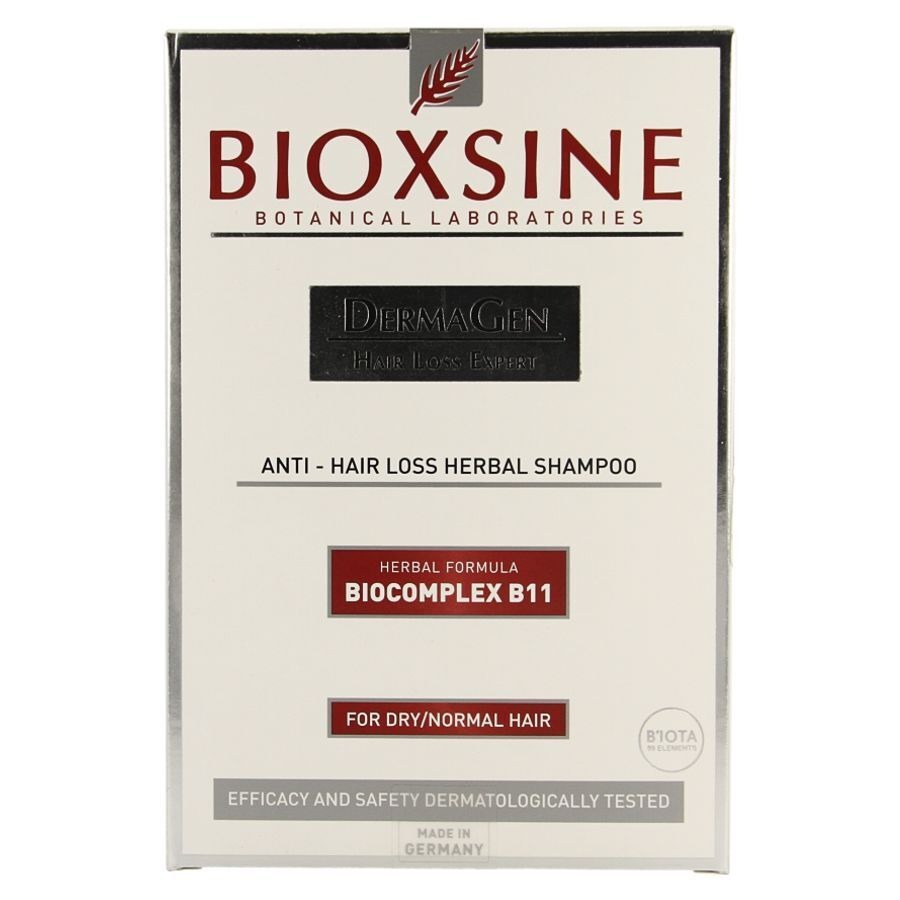 Bioxsine DermaGen Herbal Shampoo Anti Haaruitval Normaal Tot Droog Haar 300ml