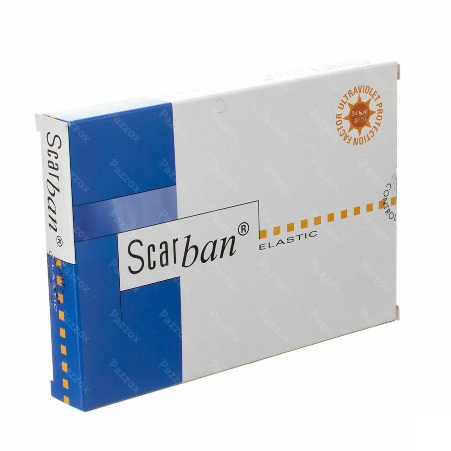 Scarban Elastic Silicone Sheet 5x 7,5cm 2