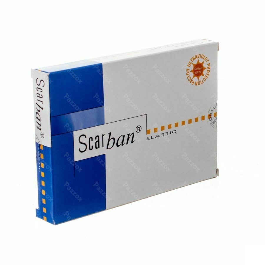 Scarban Elastic Silicone Sheet 5x 7,5cm 2