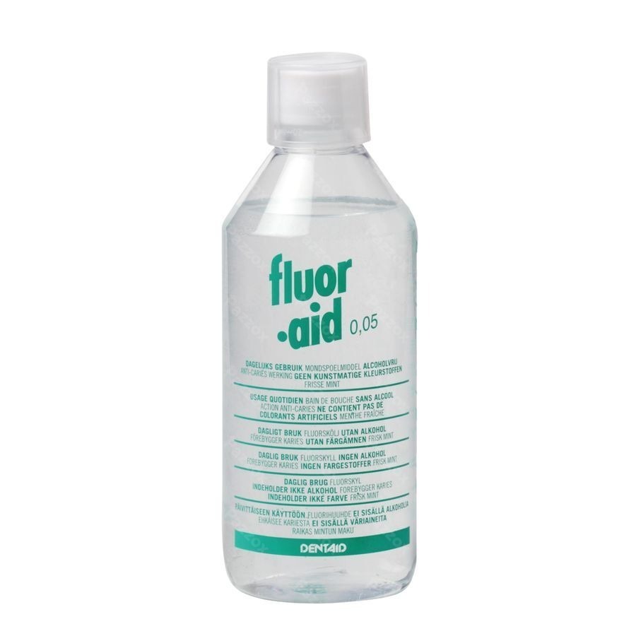 Dentaid Fluor Aid 0.05% Mondspoelmiddel 500ml