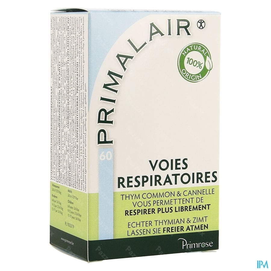 Primalair Caps 60