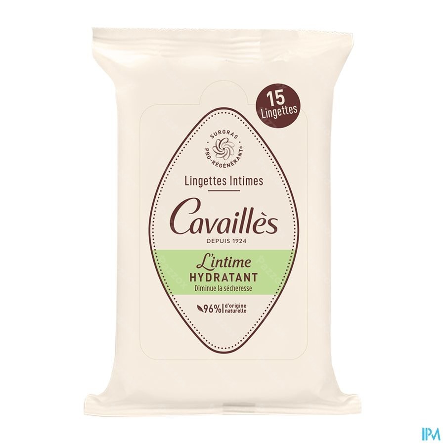 Roge Cavailles Lingette Intime Hydratantes 15