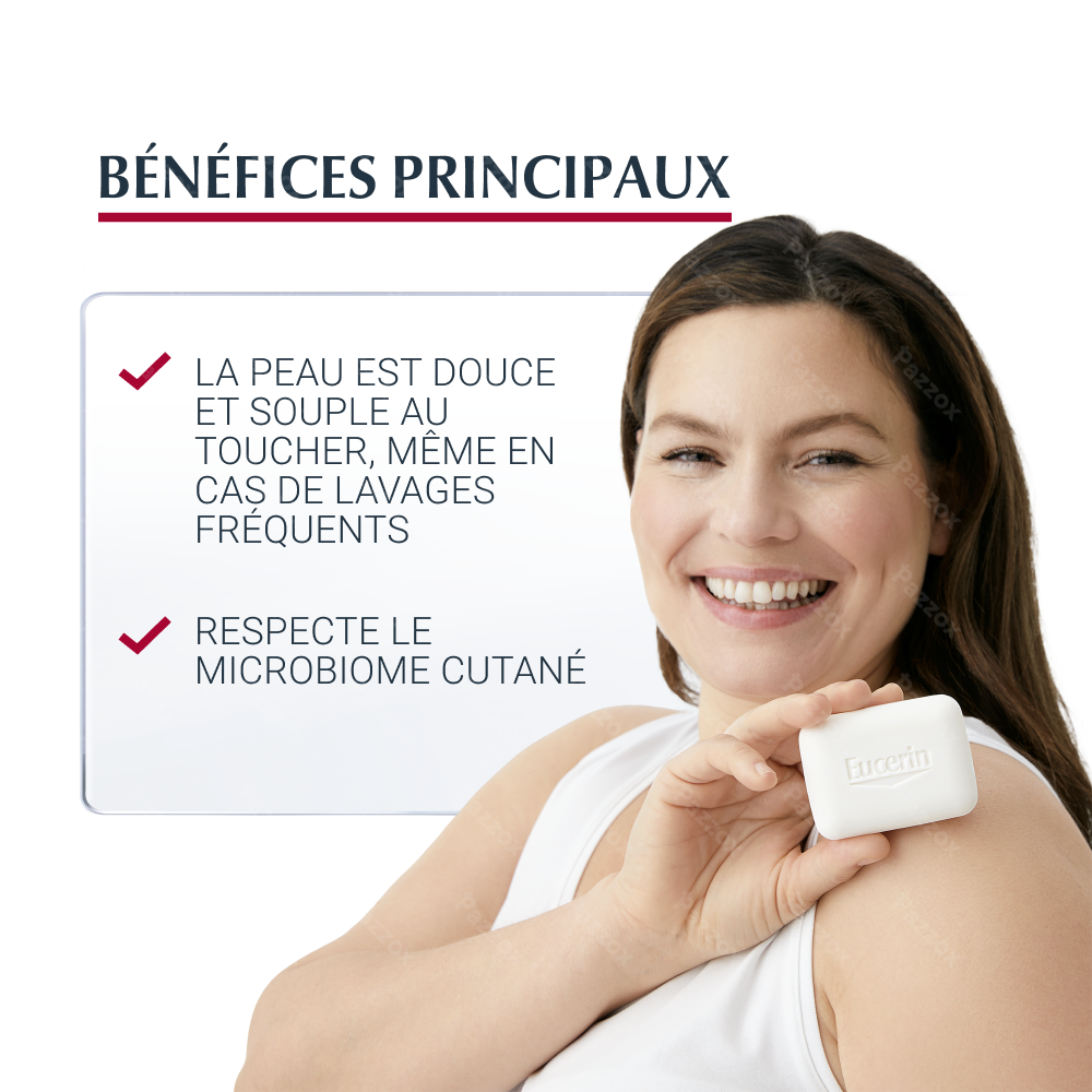 Eucerin pH5 Pain Dermatologique Peau Sèche et Sensible 100g