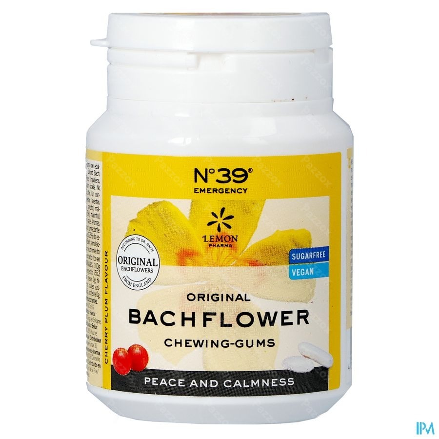 Fleurs de Bach Chewing-gum N°39 Urgences 40pcs
