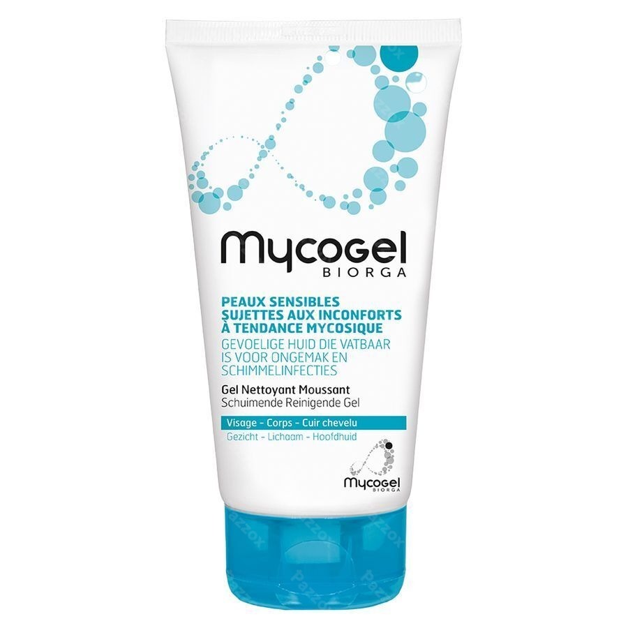 Mycogel Reinigingsgel Schuimend Gezicht Tube 150ml