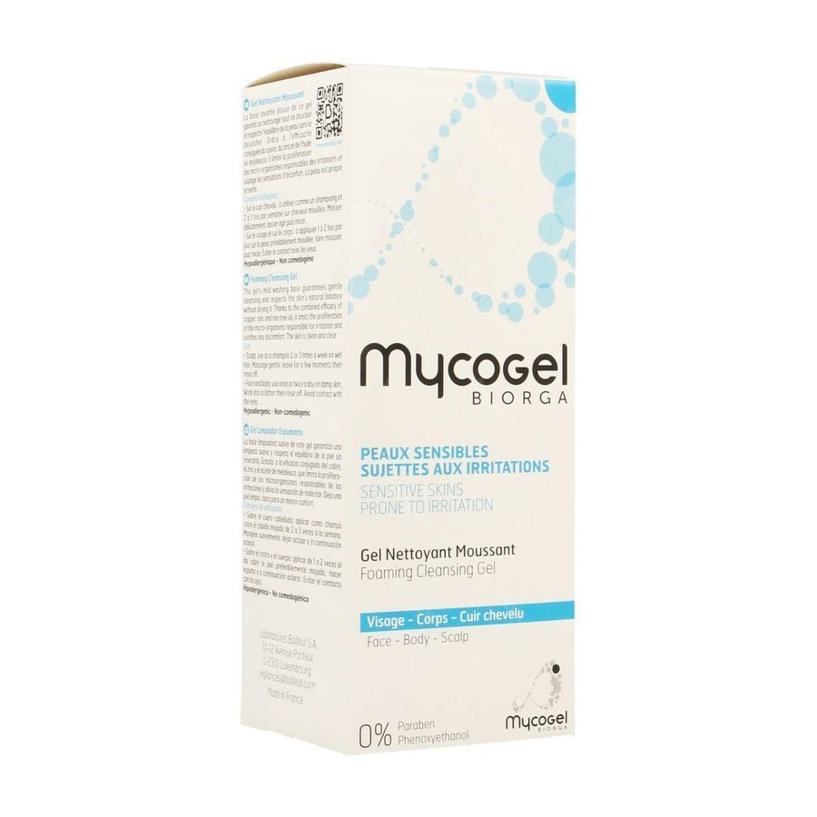 Mycogel Reinigingsgel Schuimend Gezicht Tube 150ml
