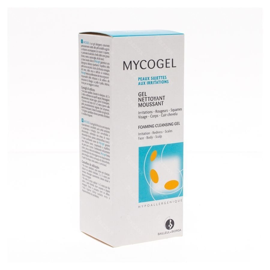 Mycogel Reinigingsgel Schuimend Gezicht Tube 150ml