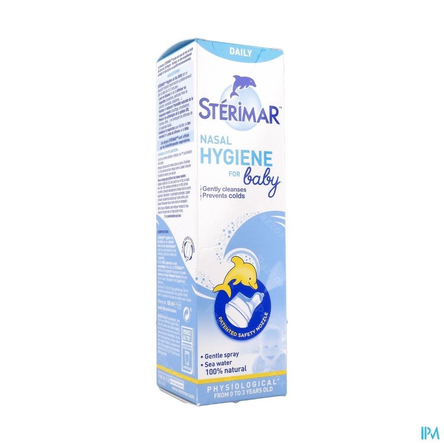 Sterimar Bebe Spray Nasal Eau De Mer 100ml - Pazzox