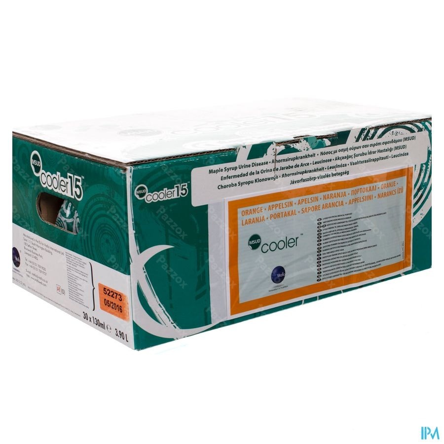 Msud Cooler 15 Orange/oranje Nf 30 X 130ml