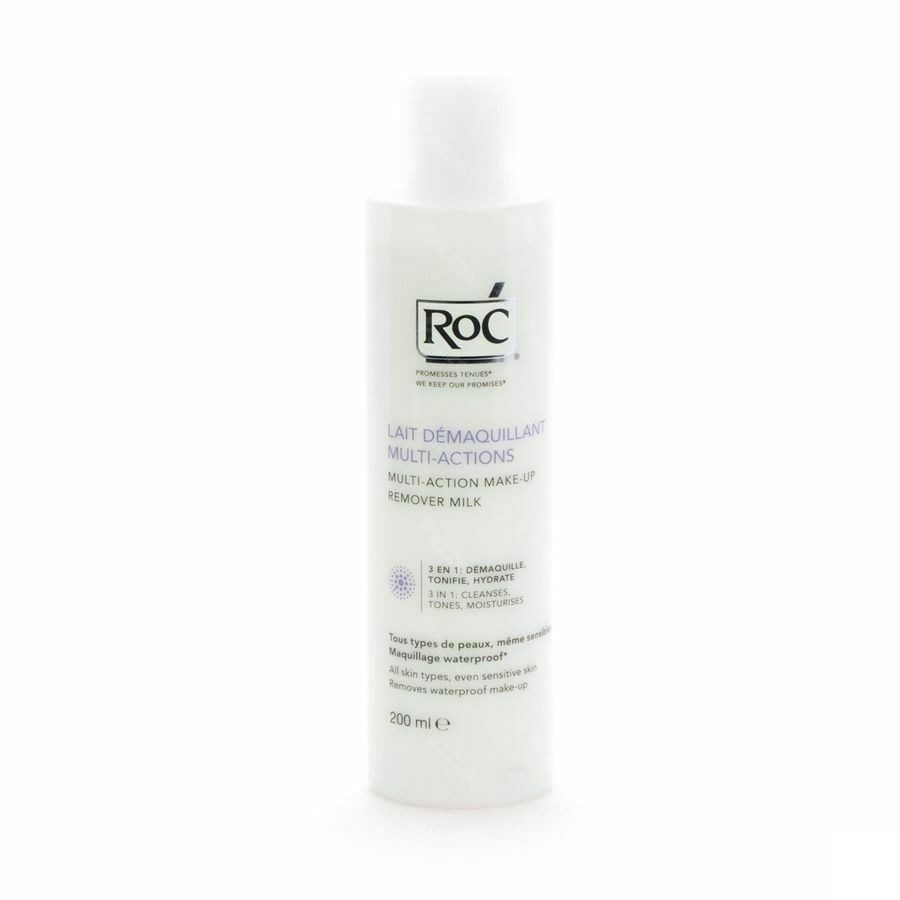 Roc Reinigingsmelk Meerv Werking 3in1 200ml
