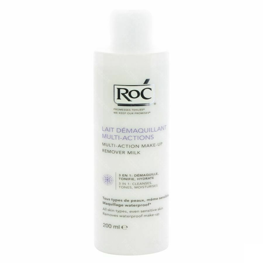Roc Reinigingsmelk Meerv Werking 3in1 200ml