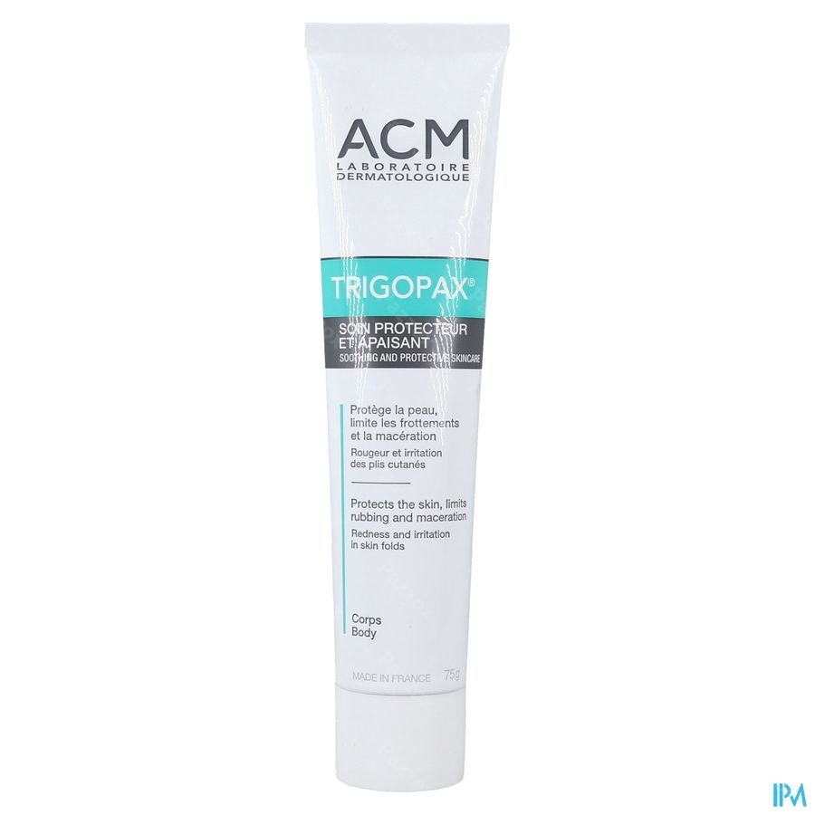 Trigopax Soin Protecteur Apaisant Creme Tube 75ml