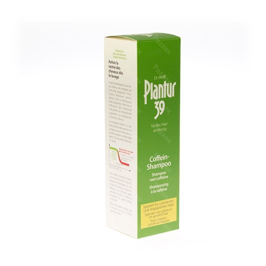 Plantur 39 Sh Cafeine Cheveux Colores 250ml