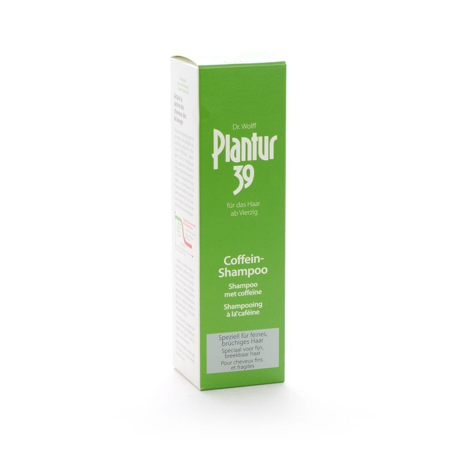Dr. Wolff Plantur 39 Cafeïne Shampoo Breekbaar en Fijn Haar 250ml