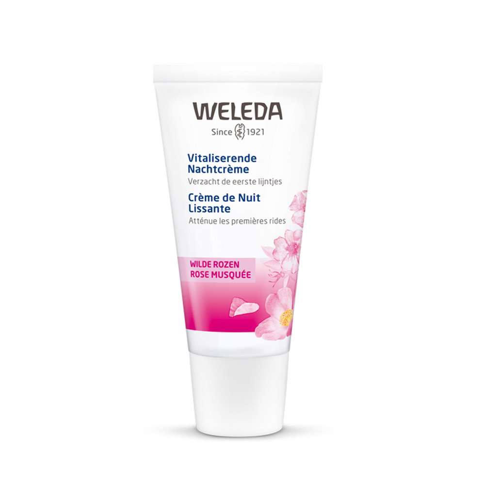 Weleda Rosa Musquee Creme Nuit Lissante Tube 30ml