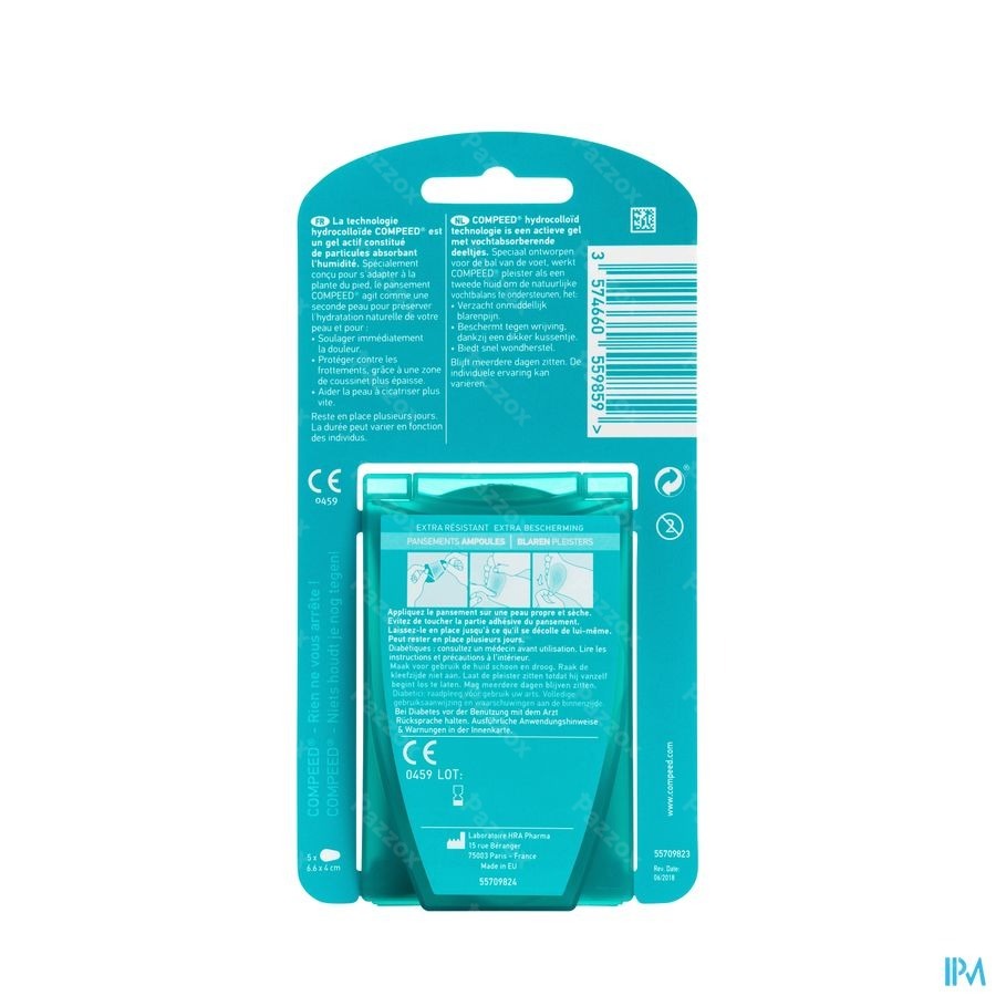 Compeed Blaren Onder De Voet Patch 5