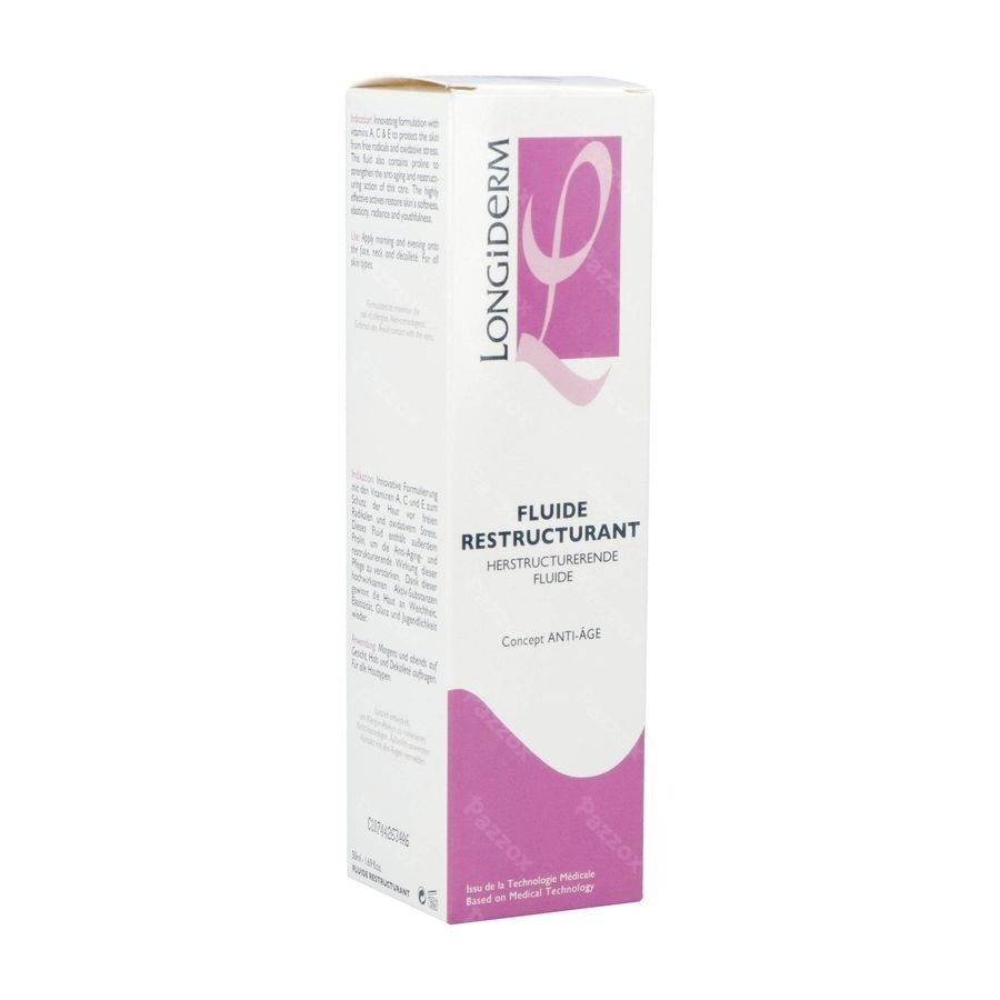 Longiderm Fluide Restructurant Visage Tube 50ml