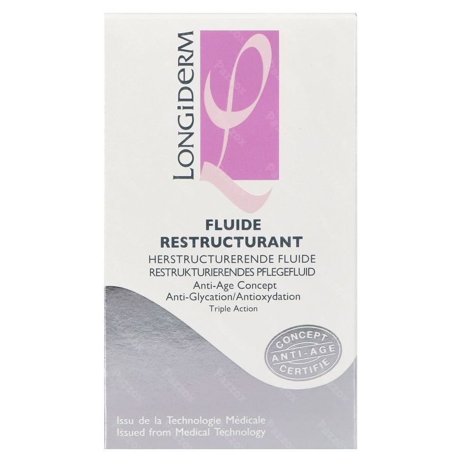 Longiderm Fluide Restructurant Visage Tube 50ml