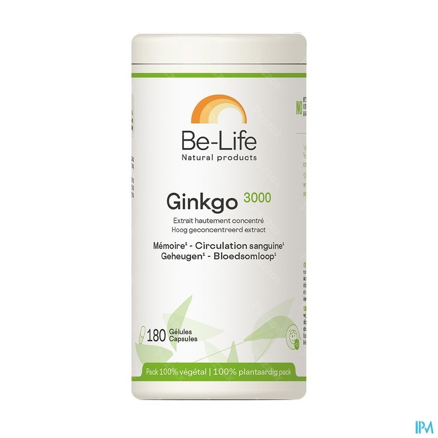 Be-Life Ginkgo 3000 180 Capsules