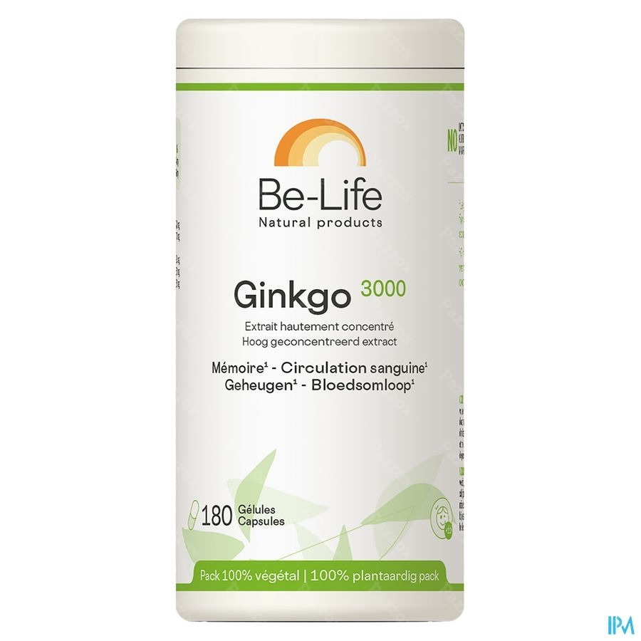 Be-Life Ginkgo 3000 180 Capsules