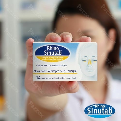RhinoSinutab 120mg/5mg 14 Tabletten
