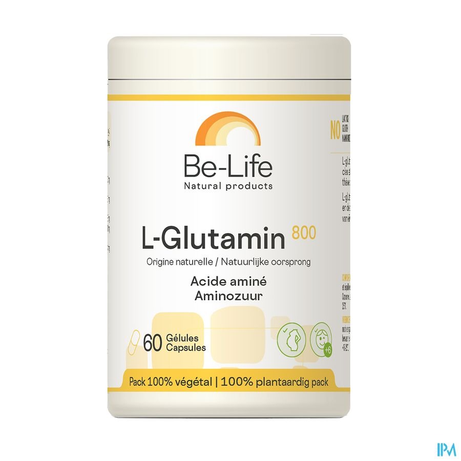 Be-Life L-Glutamin 800 60 Capsules