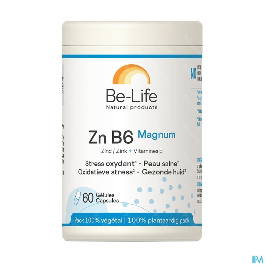 Be-Life Zn B6 Magnum Minerals 60 Capsules